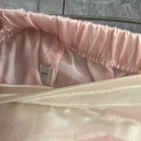 Val•Mode Lingerie pink satin sleep wear set size large - Picture 6 of 17